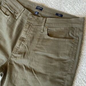J. Crew Olive Jeans